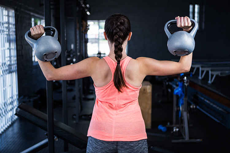 Back Exercise Kettlebell