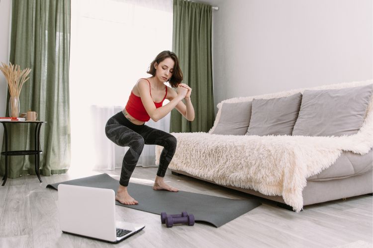 beginner leg workout at home
