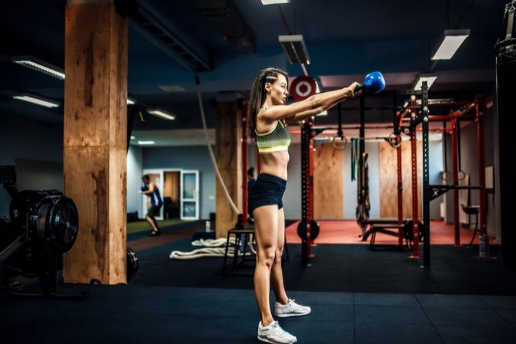 kettlebell core workouts for women