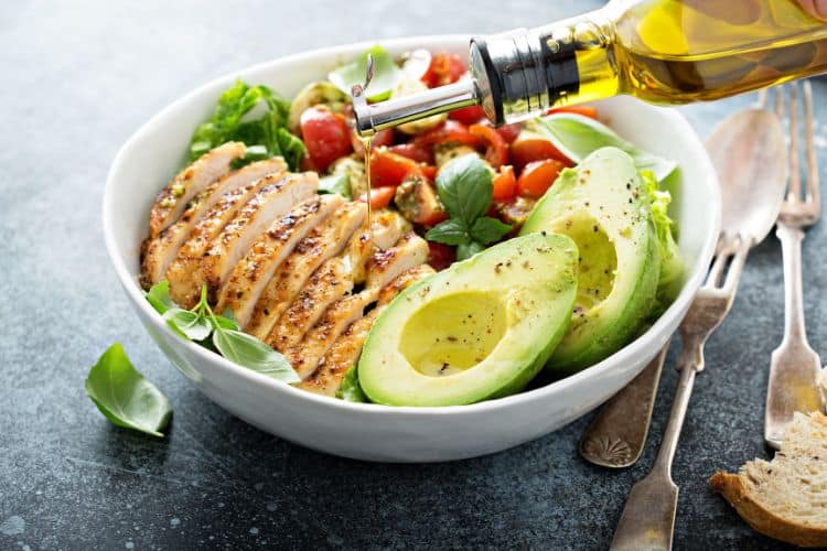 healthy chicken bowls