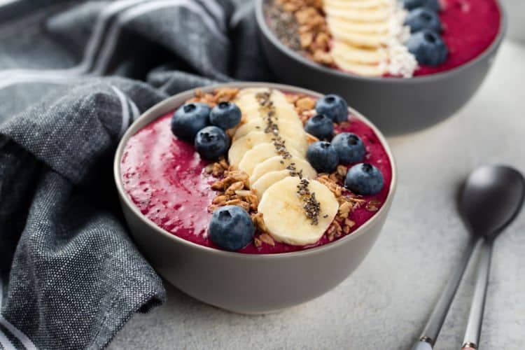 healthy smoothie bowls