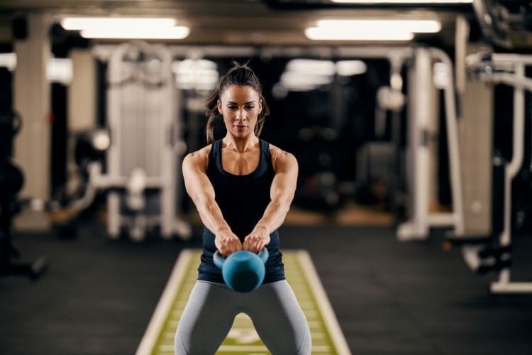 kettlebell ab workout