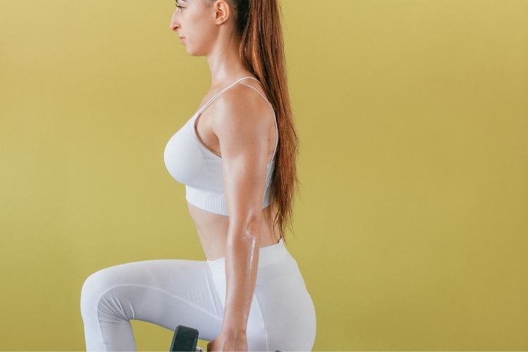 dumbbell reverse lunges