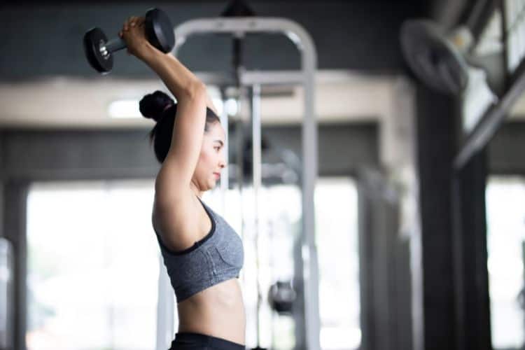 30 minute arm workout with dumbbell