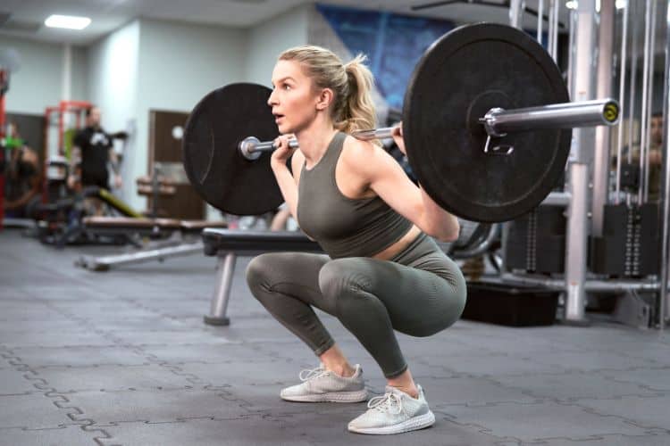 barbell squat routine