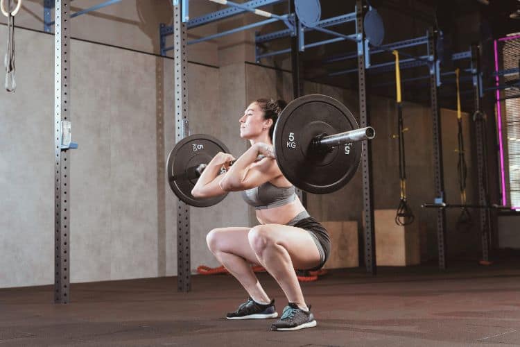hiit with barbell