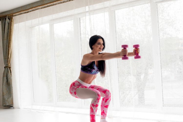 hiit workout with weights at home