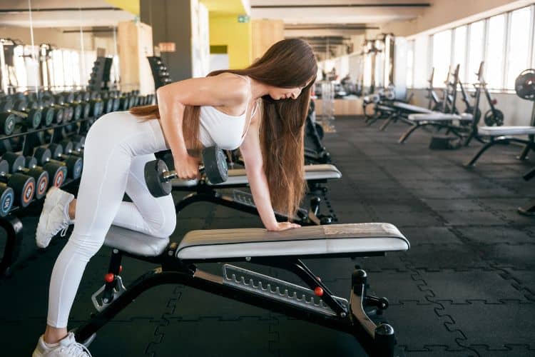 Weekly full body dumbbell workout plan for strength and fat loss